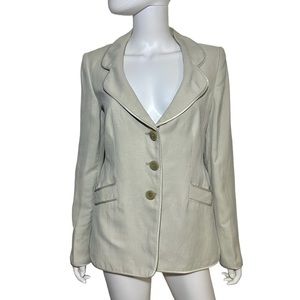 Armani Collezioni | Pale Green Blazer